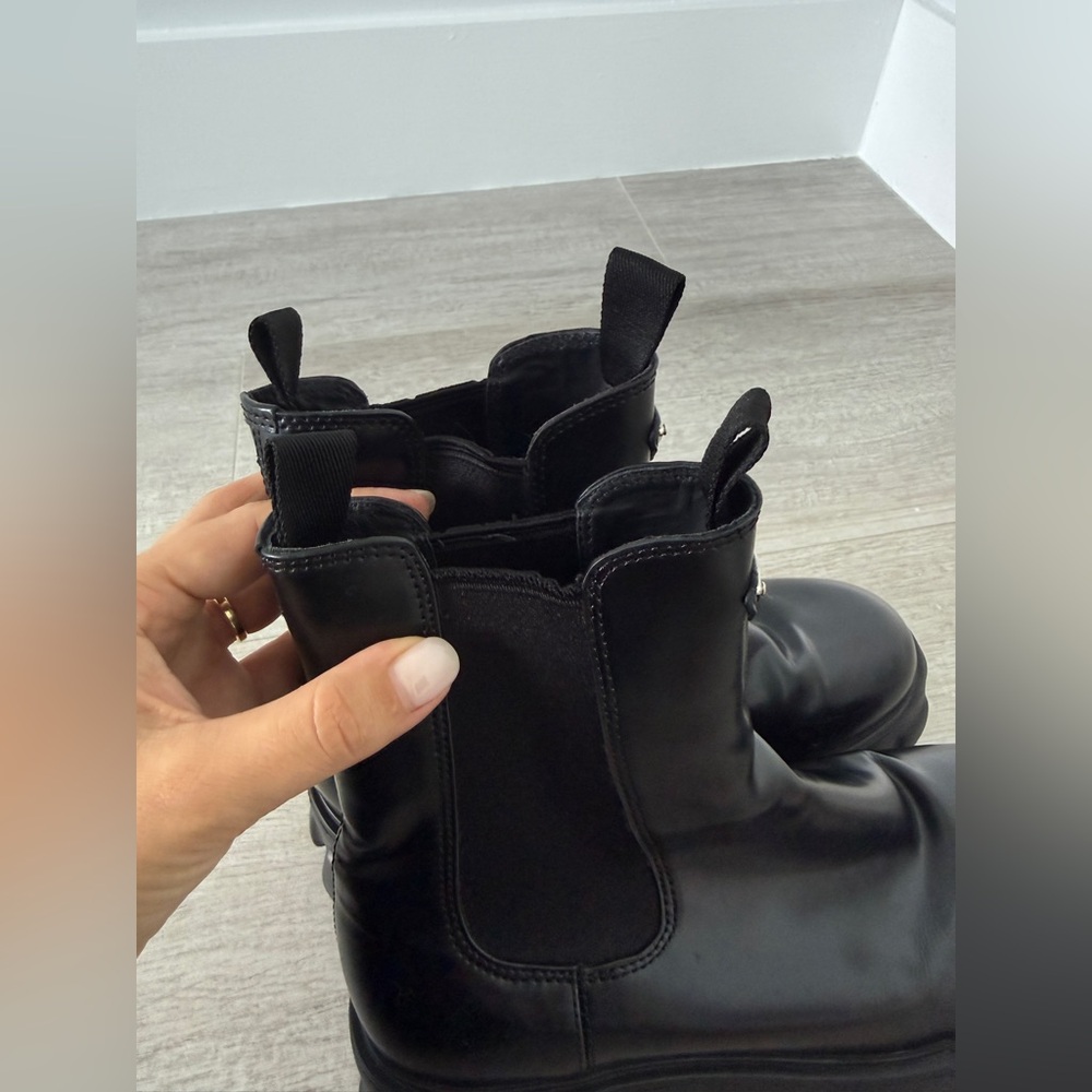 Prada Monolith Chelsea Boots Sz 39 - Picture 11 of 16